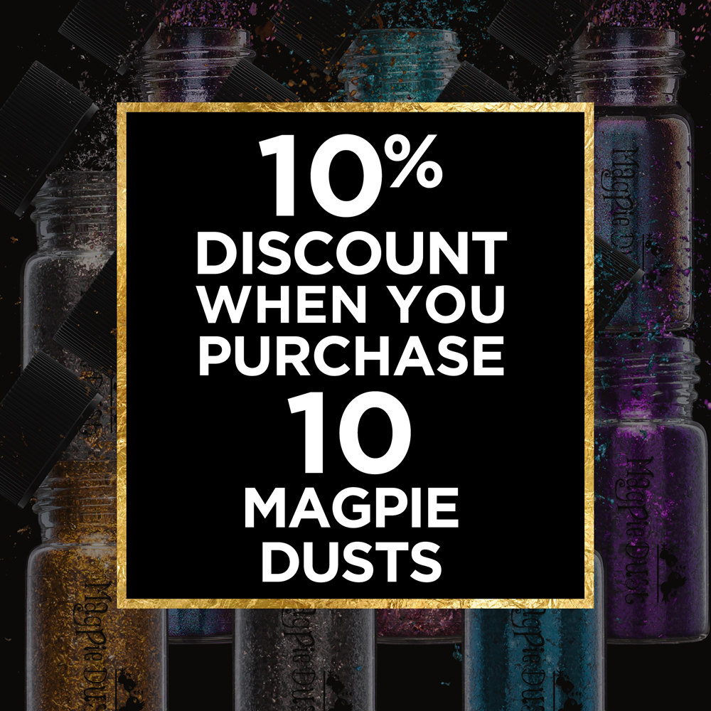 10% Off when you buy 10 Magpie Dusts